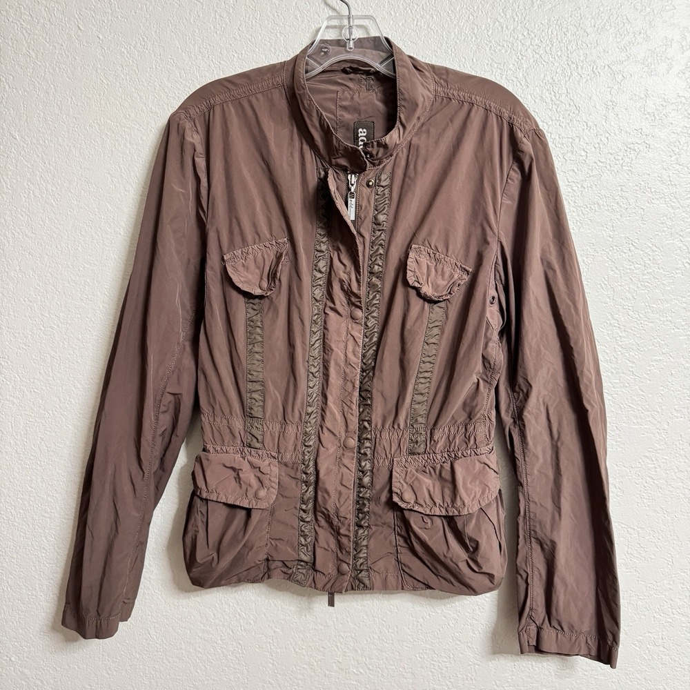 ADD System Jacket Womens‎ 6 Plum Lightweight Windbreaker